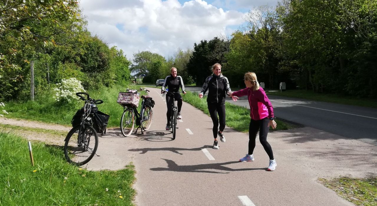 Roparun estafette op zondag 8 mei