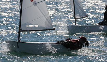 Zeilen op Texel