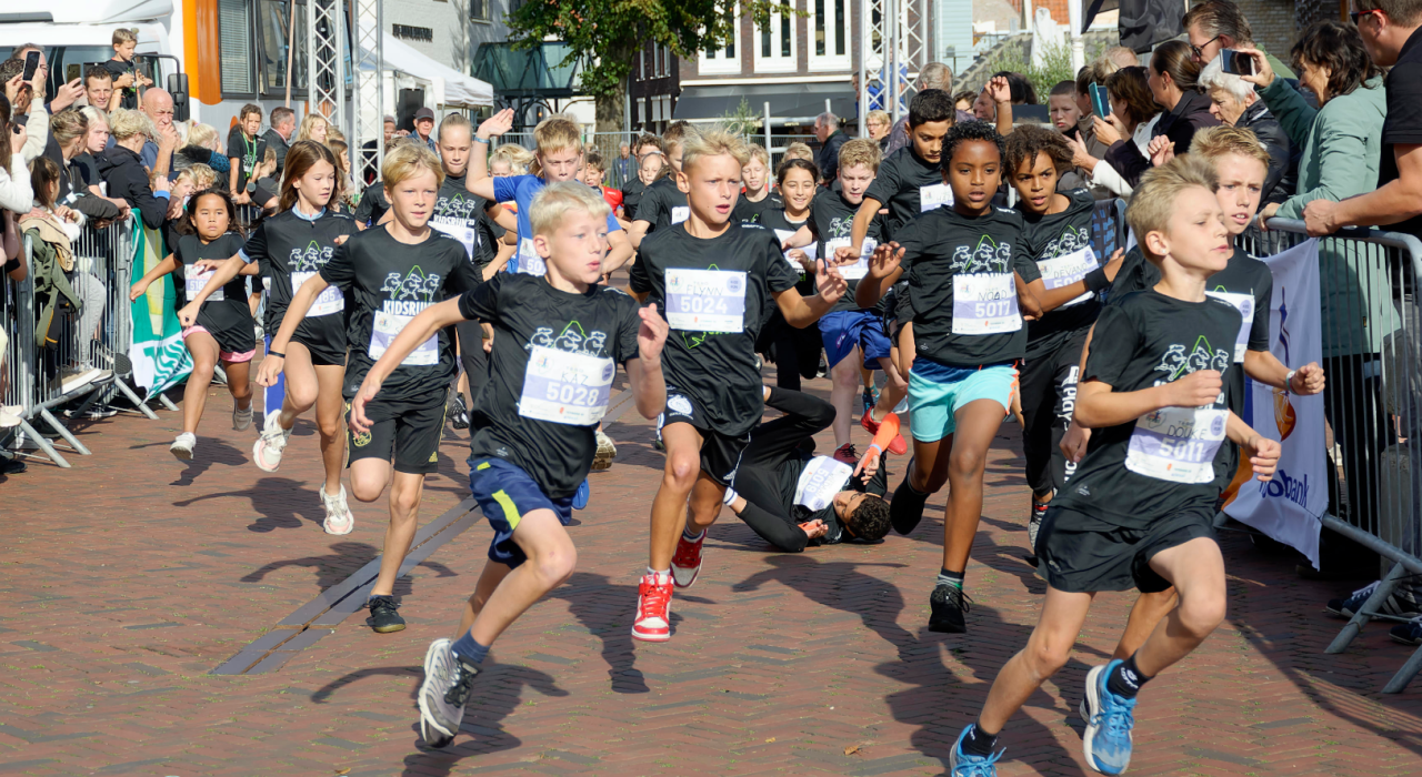 Zeer snelle tijden bij Kidsrun