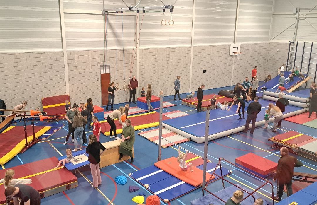 Peuter en kleuter gym instuif
