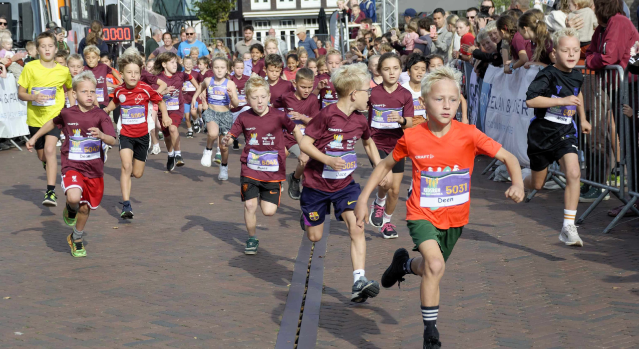 Kidsrun weer groot succes