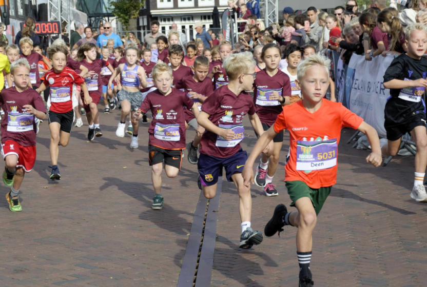 Kidsrun weer groot succes
