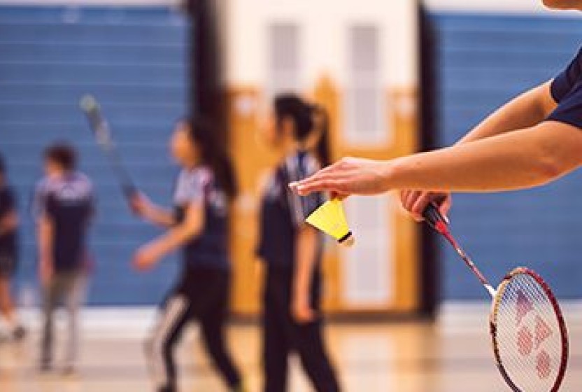 Badminton op Texel