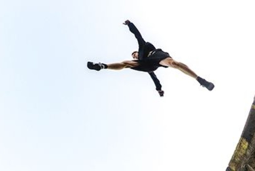 Freerunning op Texel