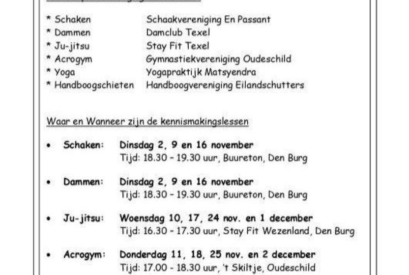 Jeugdsportpas weer van start