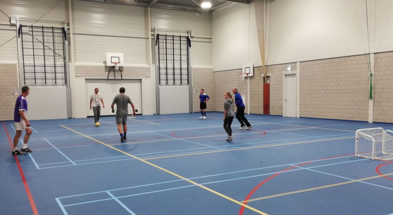Zaalvoetbal voor 45+