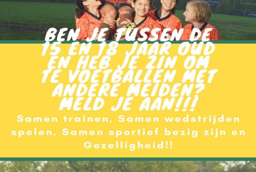 Texel '94 zoekt voetbalmeiden