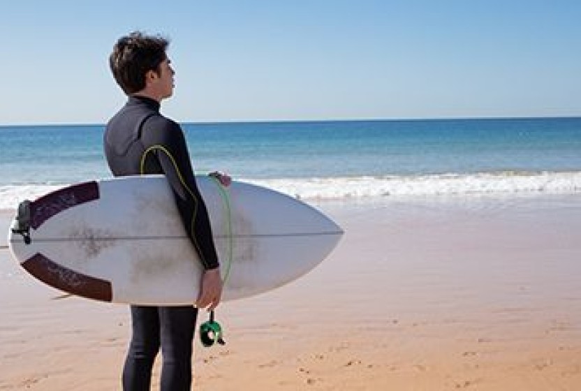 Surfen op Texel
