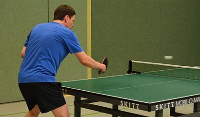 Tafeltennis op Texel