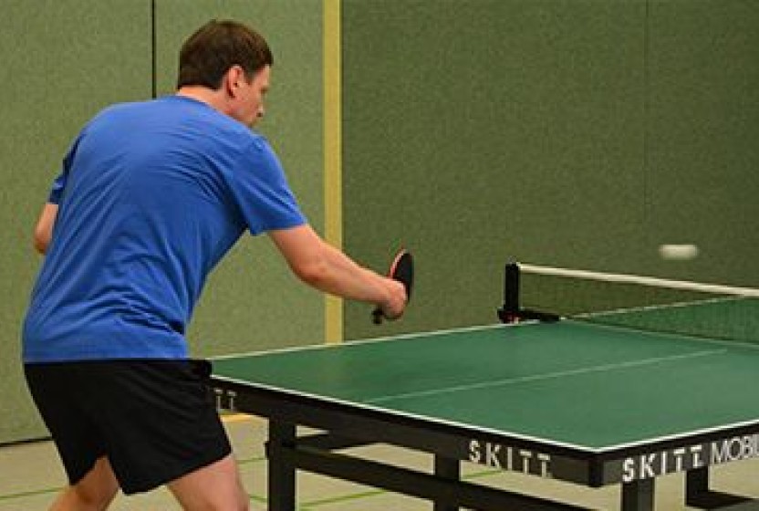 Tafeltennis op Texel