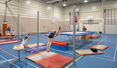 Gymnastiek op Texel