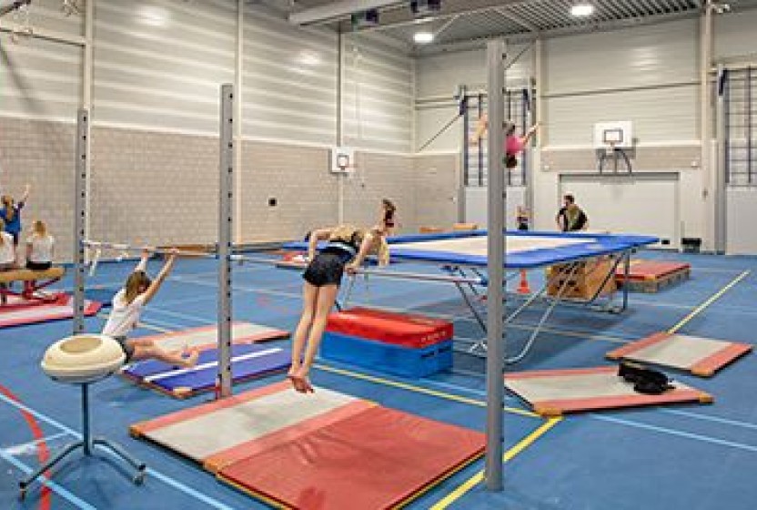 Gymnastiek op Texel
